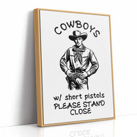 Cowboys With Short Pistols