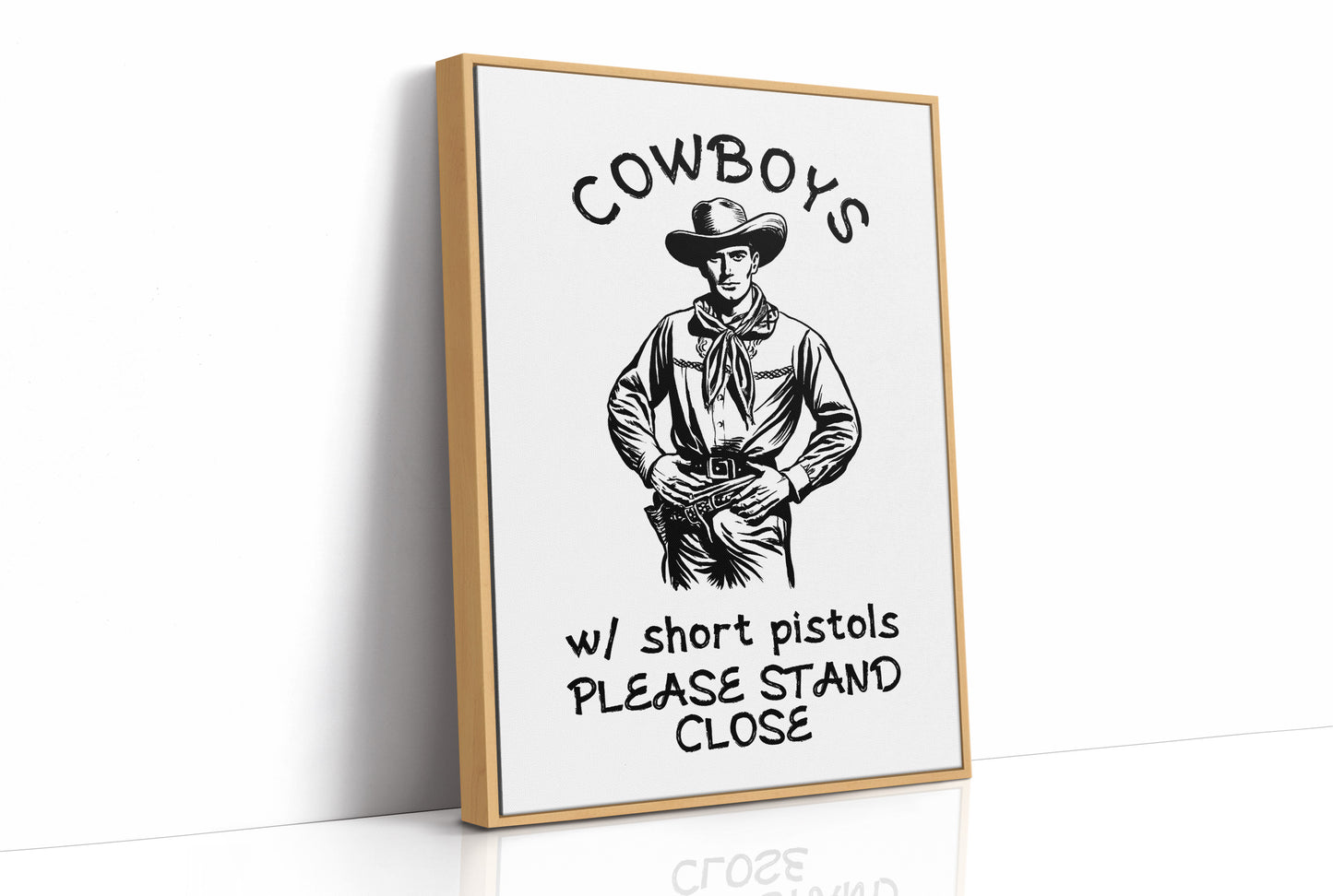 Cowboys With Short Pistols