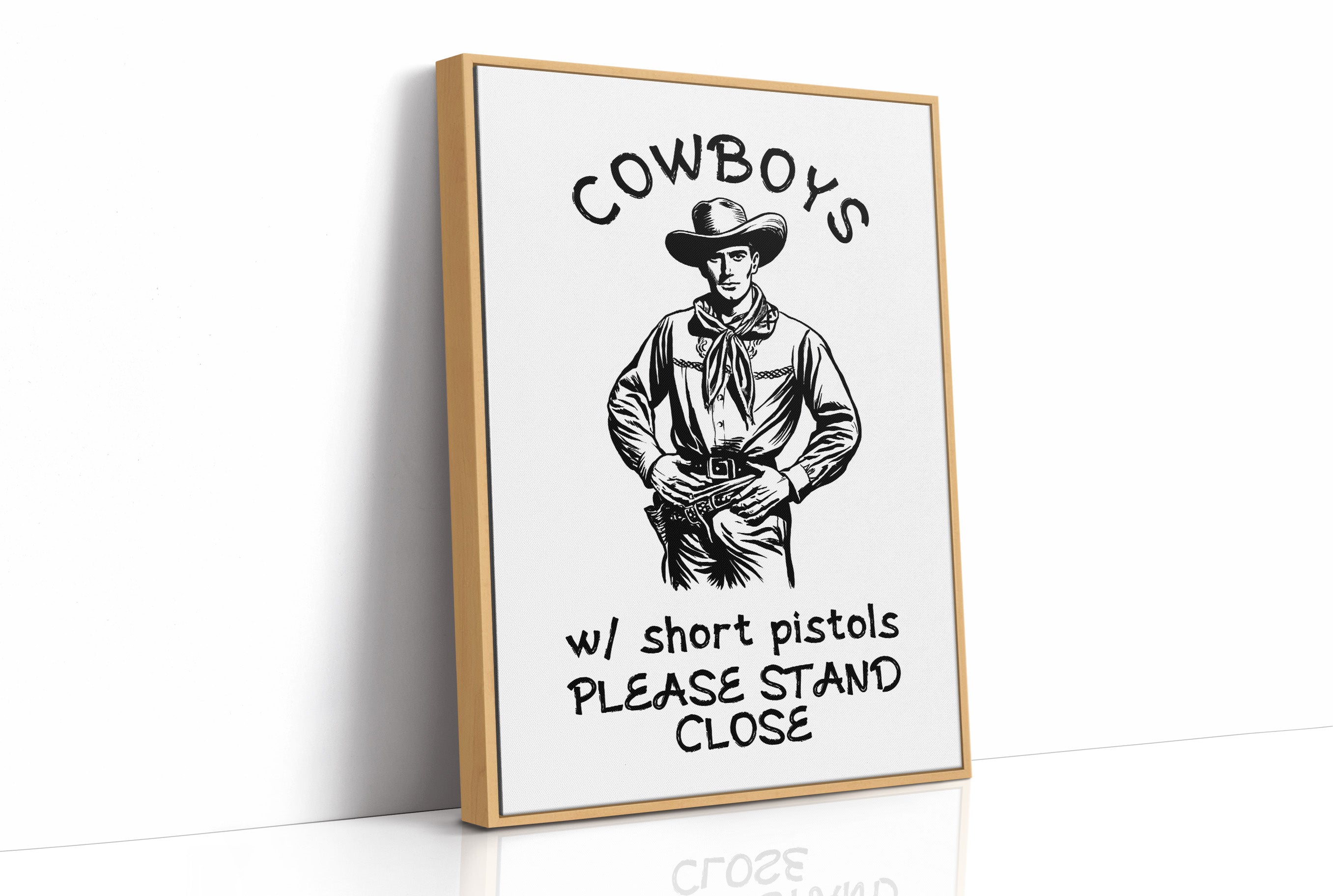 Cowboys With Short Pistols
