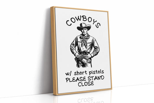 Cowboys With Short Pistols