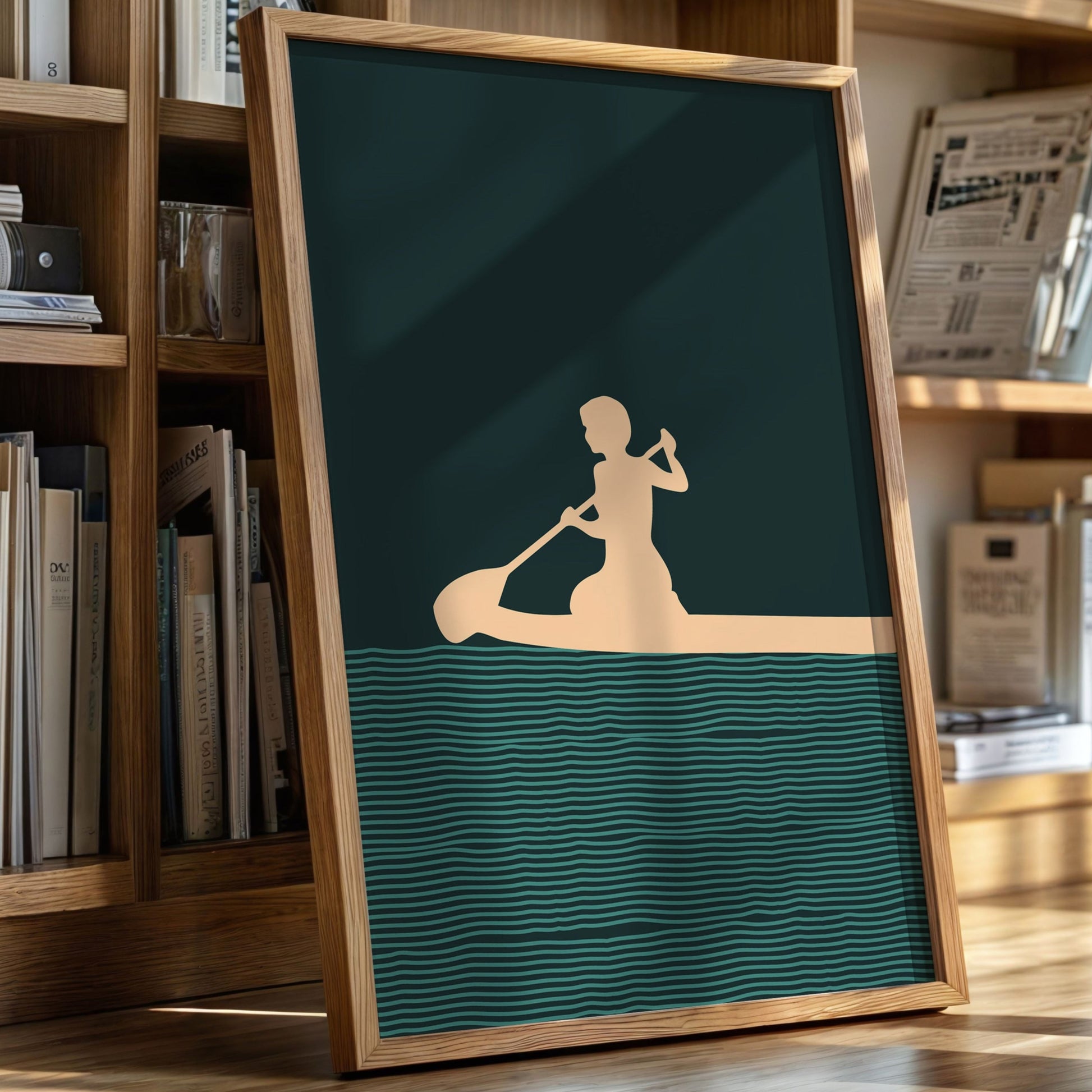 Peaceful Waters Guide The Soul