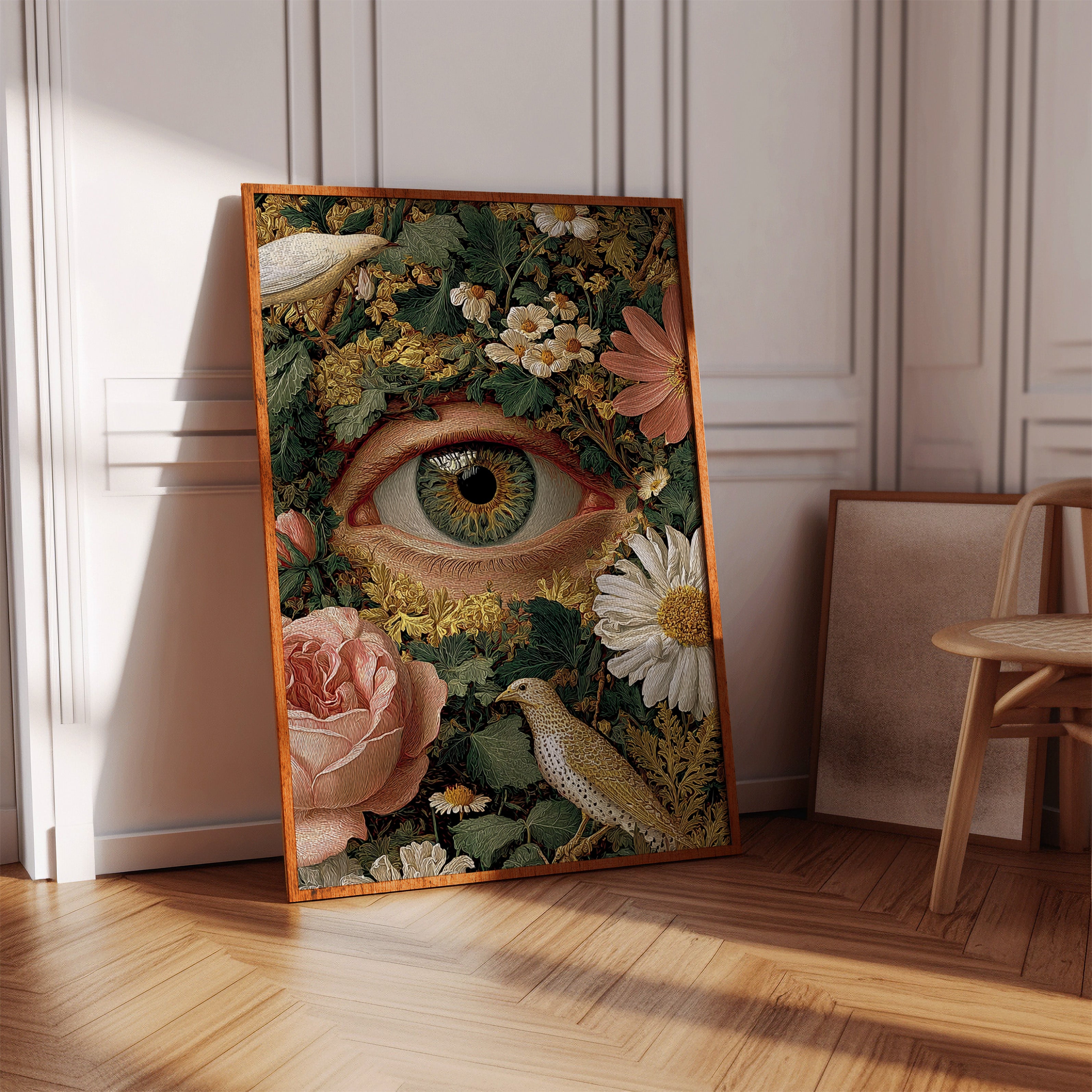 The Eye Beneath Nature's Veil