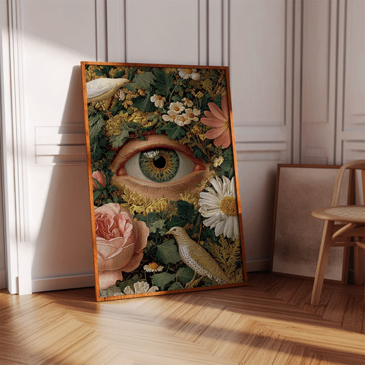 The Eye Beneath Nature's Veil