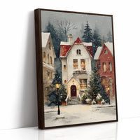 Snowfall on Main Street