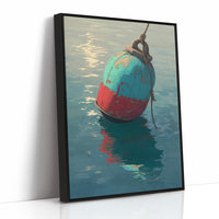 Coastal Buoy Dances With Tide