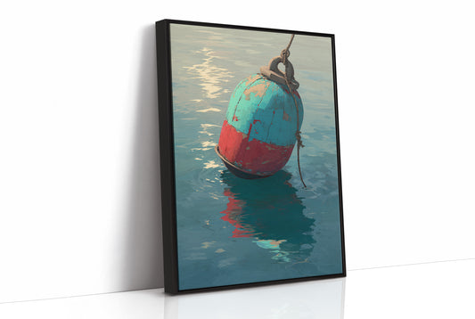 Coastal Buoy Dances With Tide