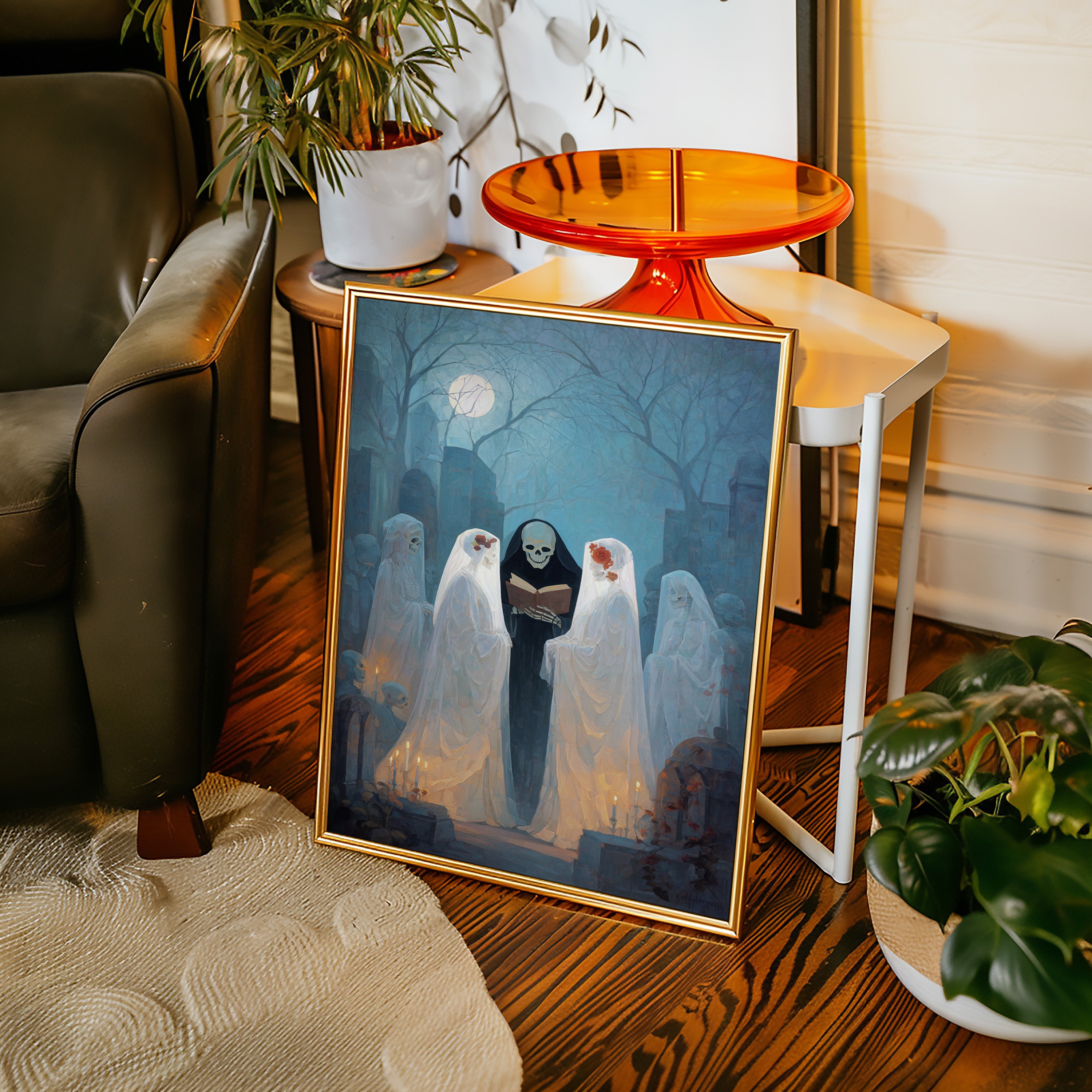 Ceremony Beneath the Moonlit Veil
