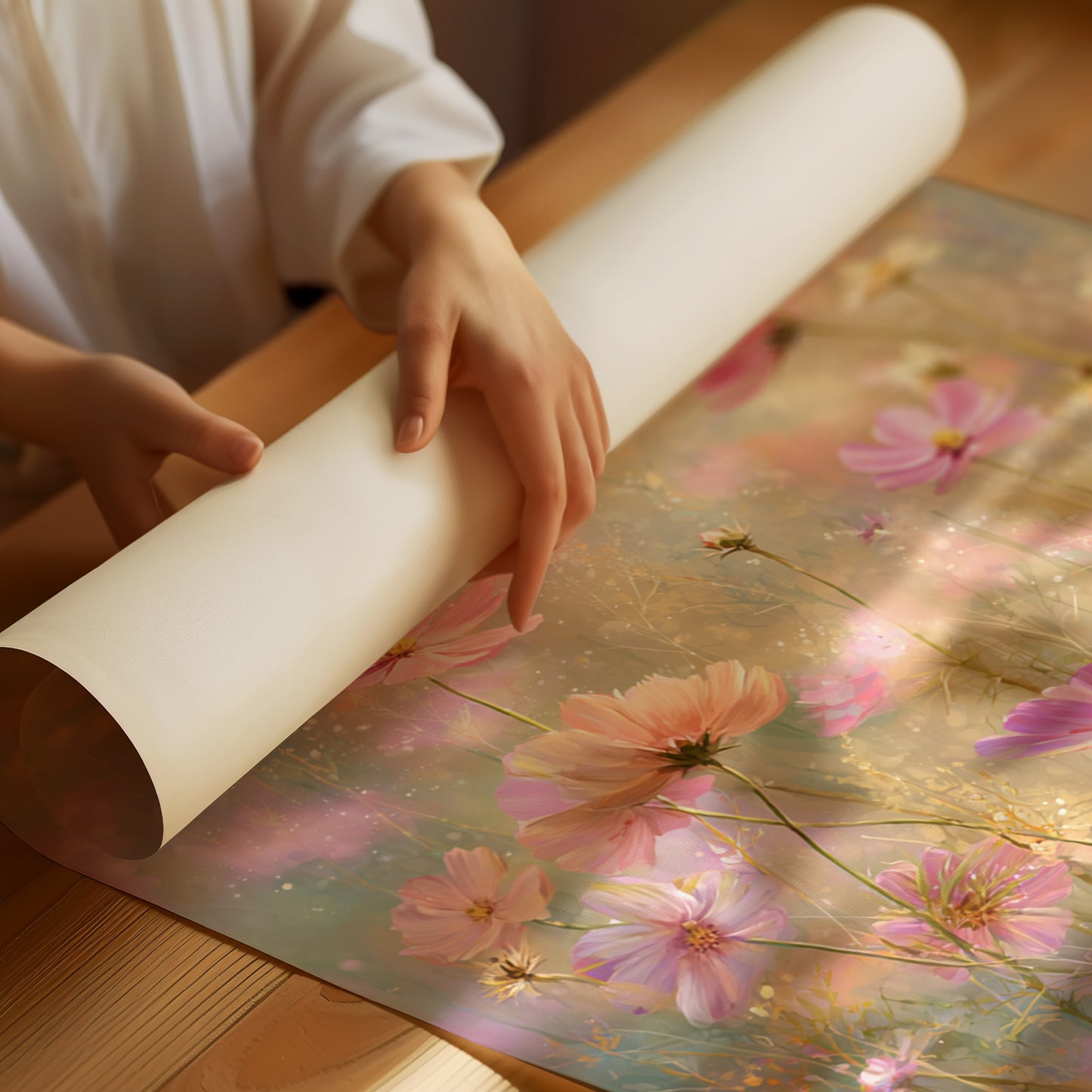 A Symphony of Petals and Light