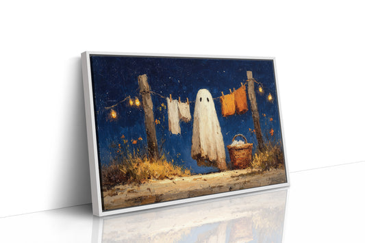 Laundry Day Beneath Starry Skies