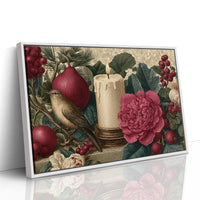 Songbird by Candlelight and Peonies