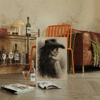 Cowgirl in Charcoal