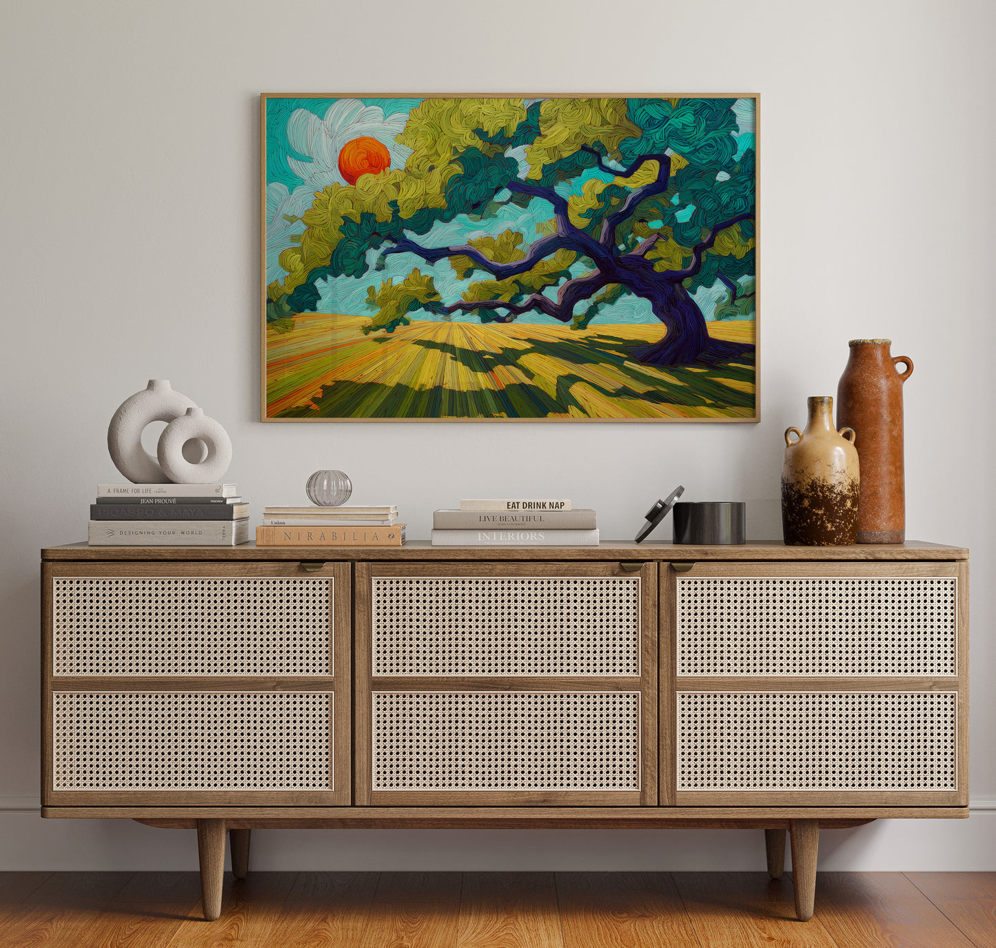 Ancient Oak Dances With Sunlight