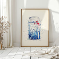 Summer Fizz In Crystal Blue