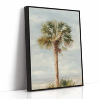 Solitary Palm Whispers Coastal Secrets