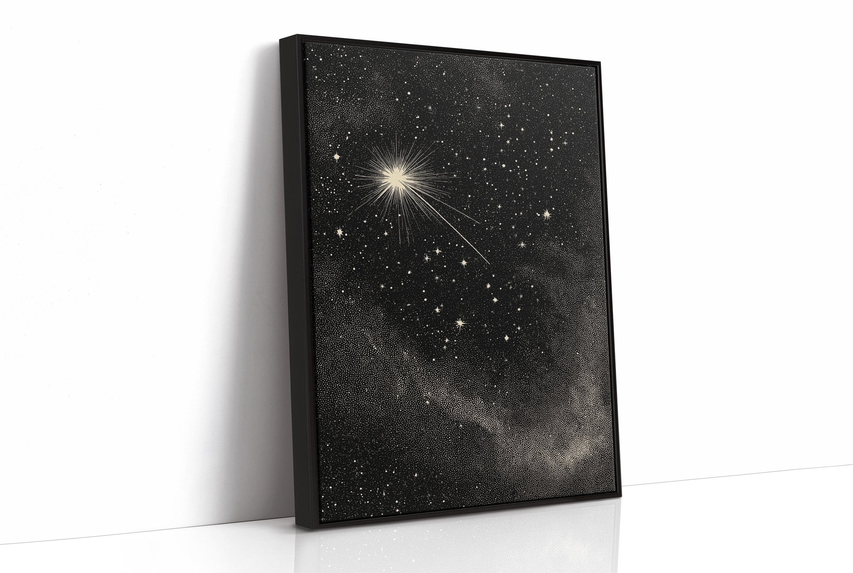 Celestial Beacon Calls Through Night