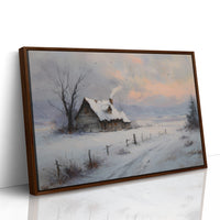 Snow Blankets The Forgotten Farmhouse