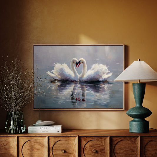 Hearts Entwined Upon Still Waters