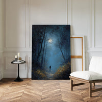 Moonlit Path Calls Through Trees