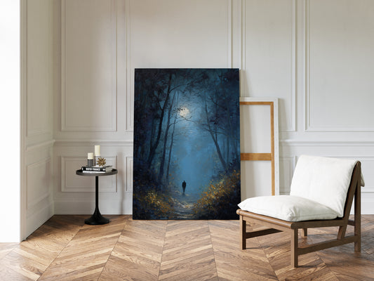 Moonlit Path Calls Through Trees