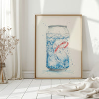 Summer Bubbles Dance In Glass