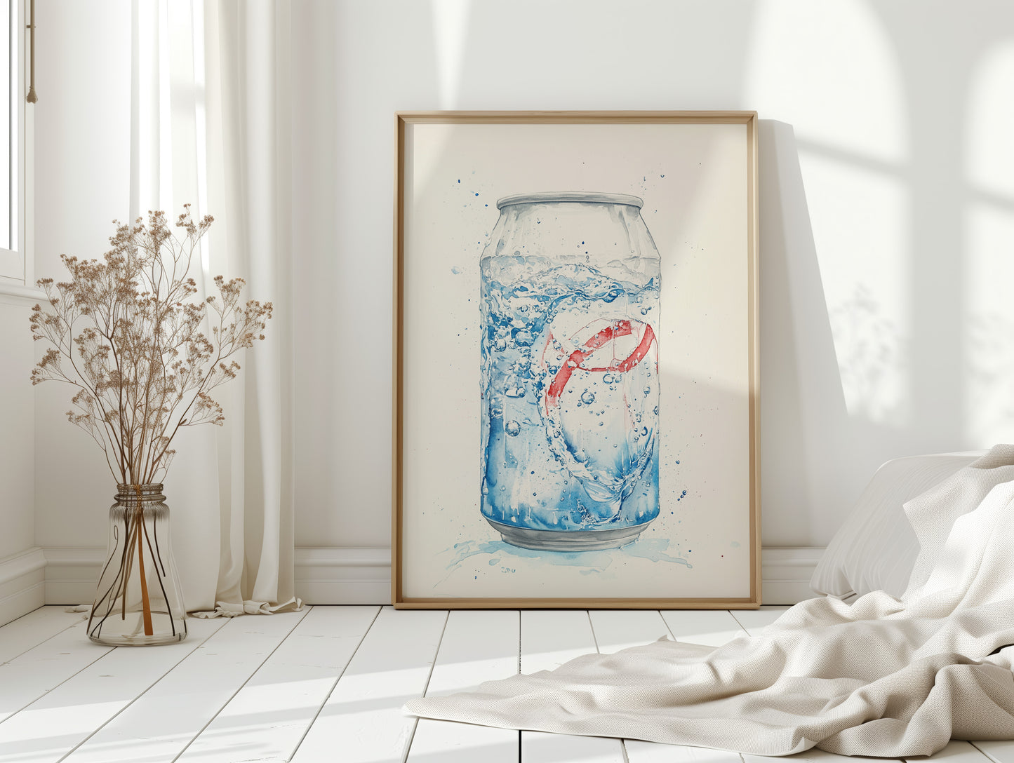 Summer Bubbles Dance In Glass