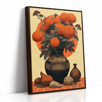 Marigolds in Clay
