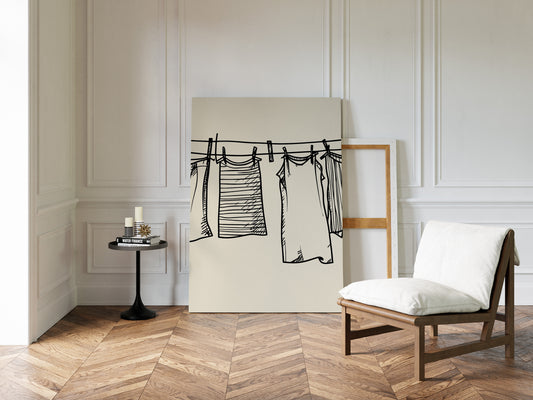 Linens Dance In Morning Light