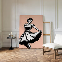 Twirling Through Peach Summer Memories