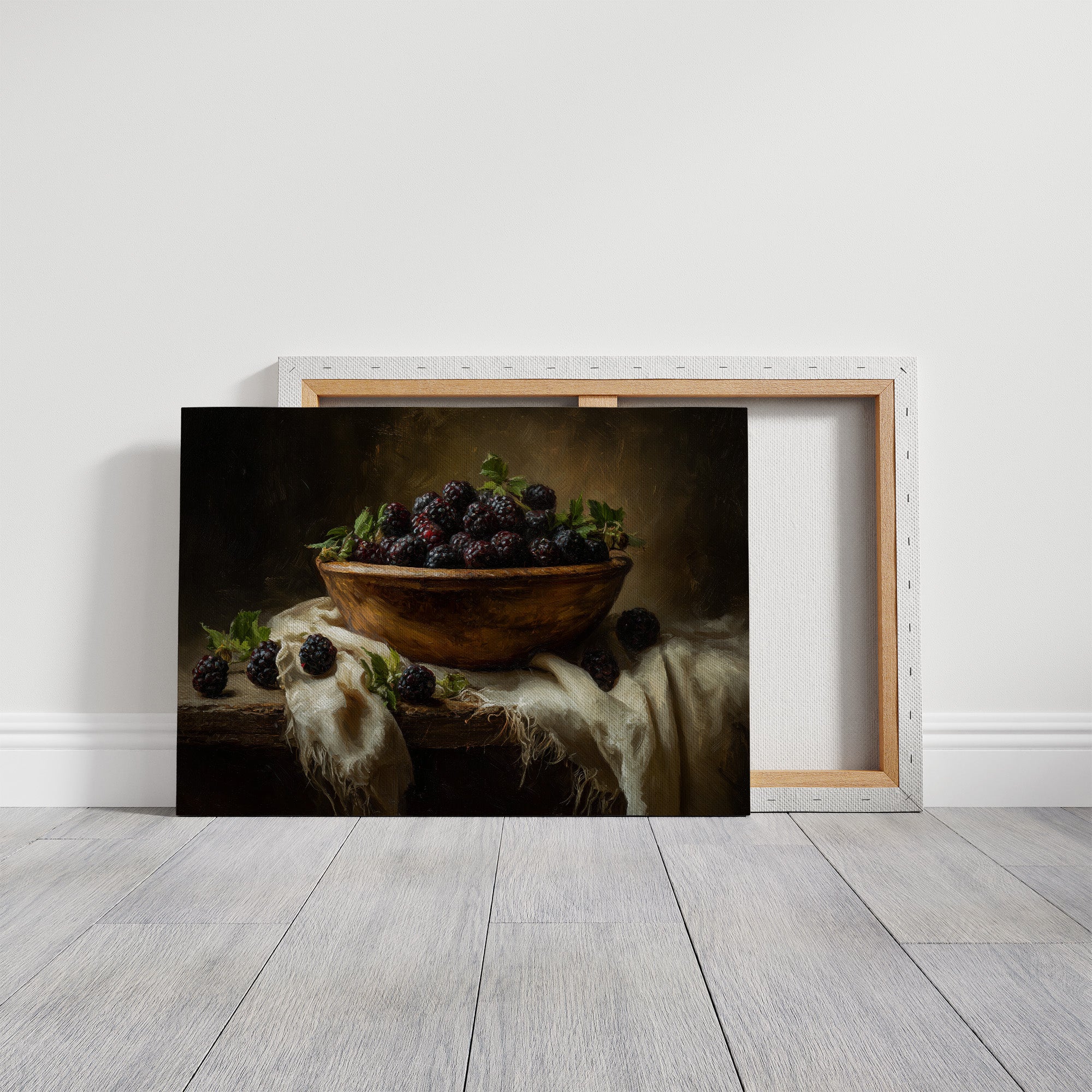 Blackberry Harvest Among Literary Treasures