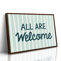 All Are Welcome, Mint Stripe