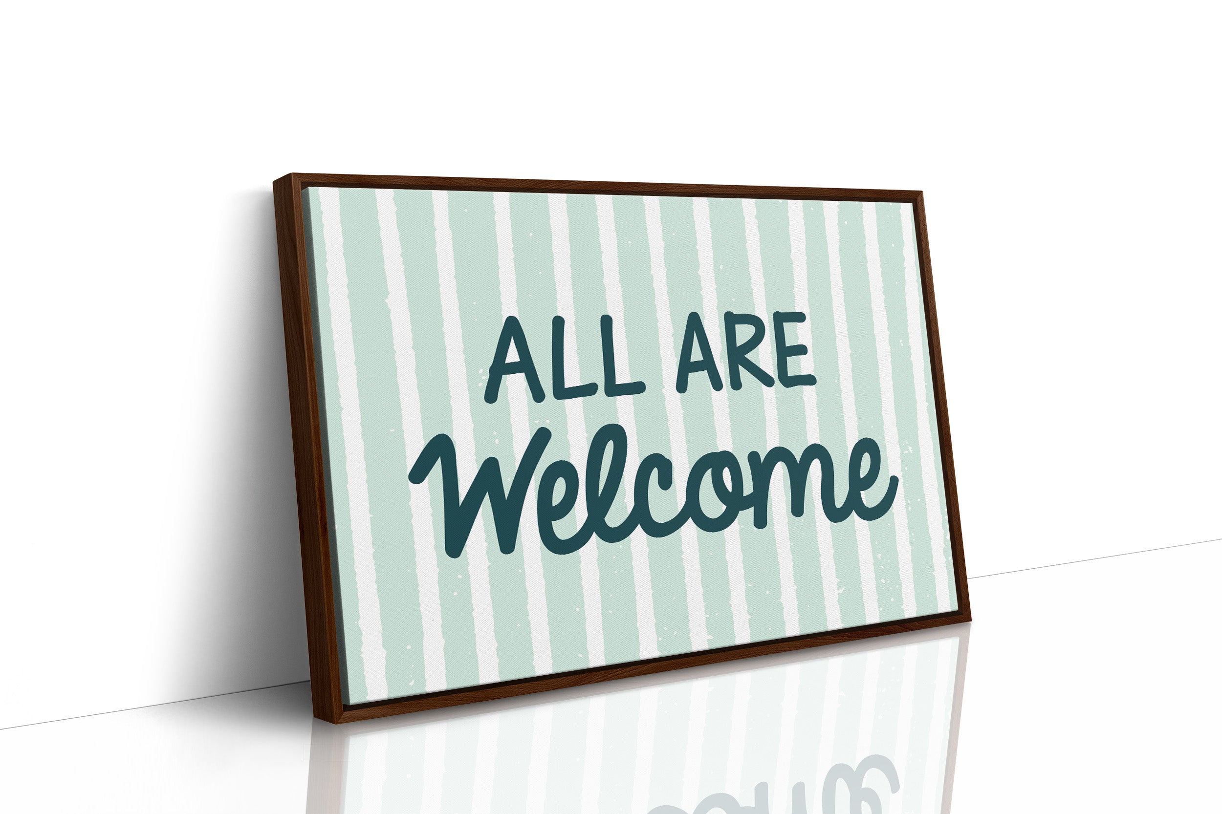 All Are Welcome, Mint Stripe