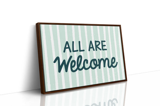 All Are Welcome, Mint Stripe