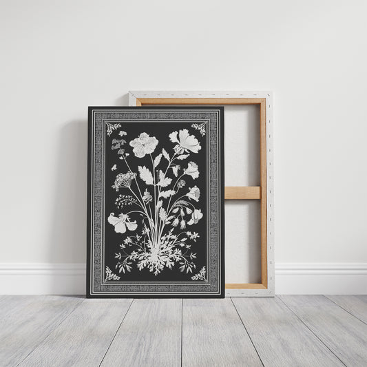 Botanist's Journal In Negative Space