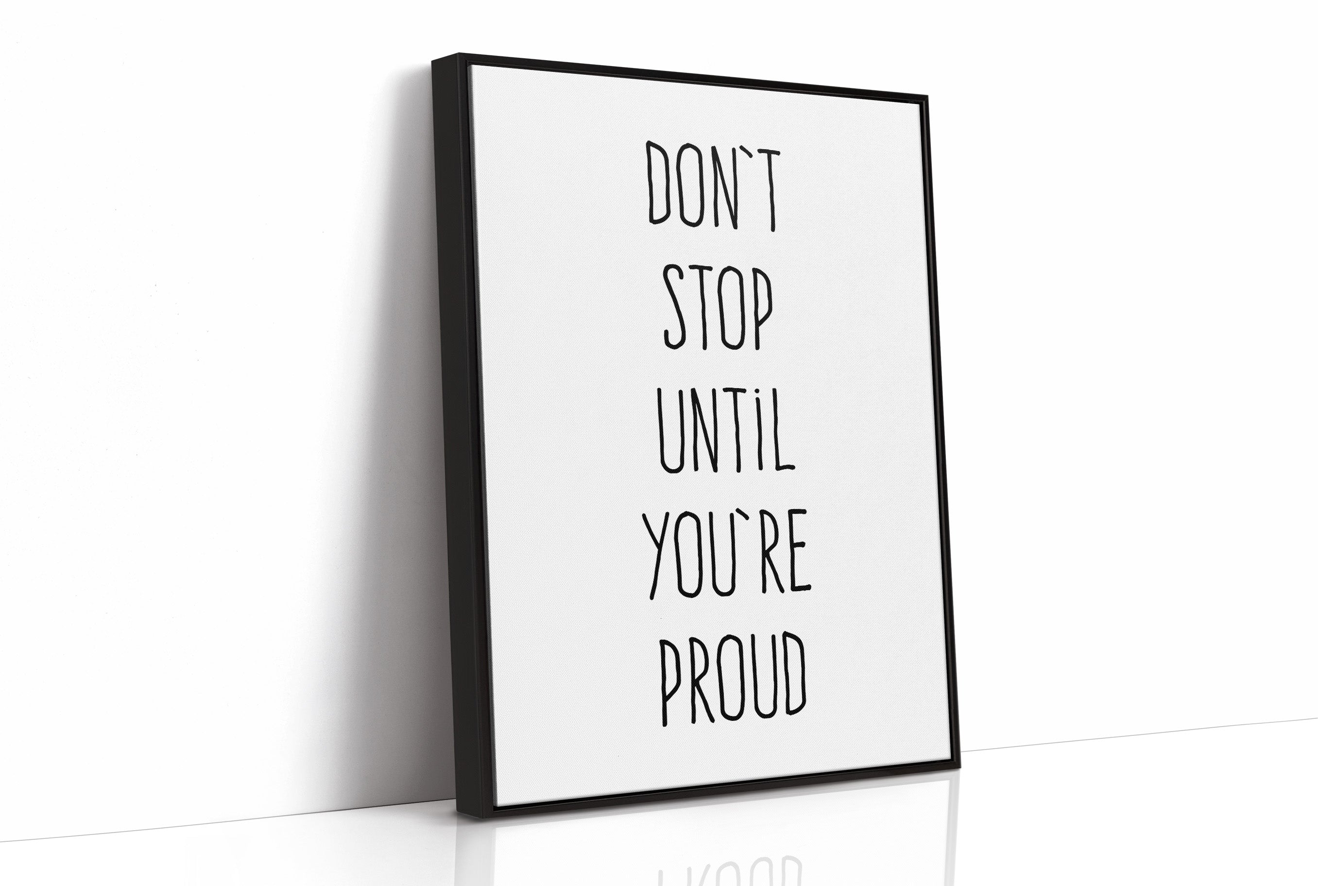 Don’t Stop Until Proud