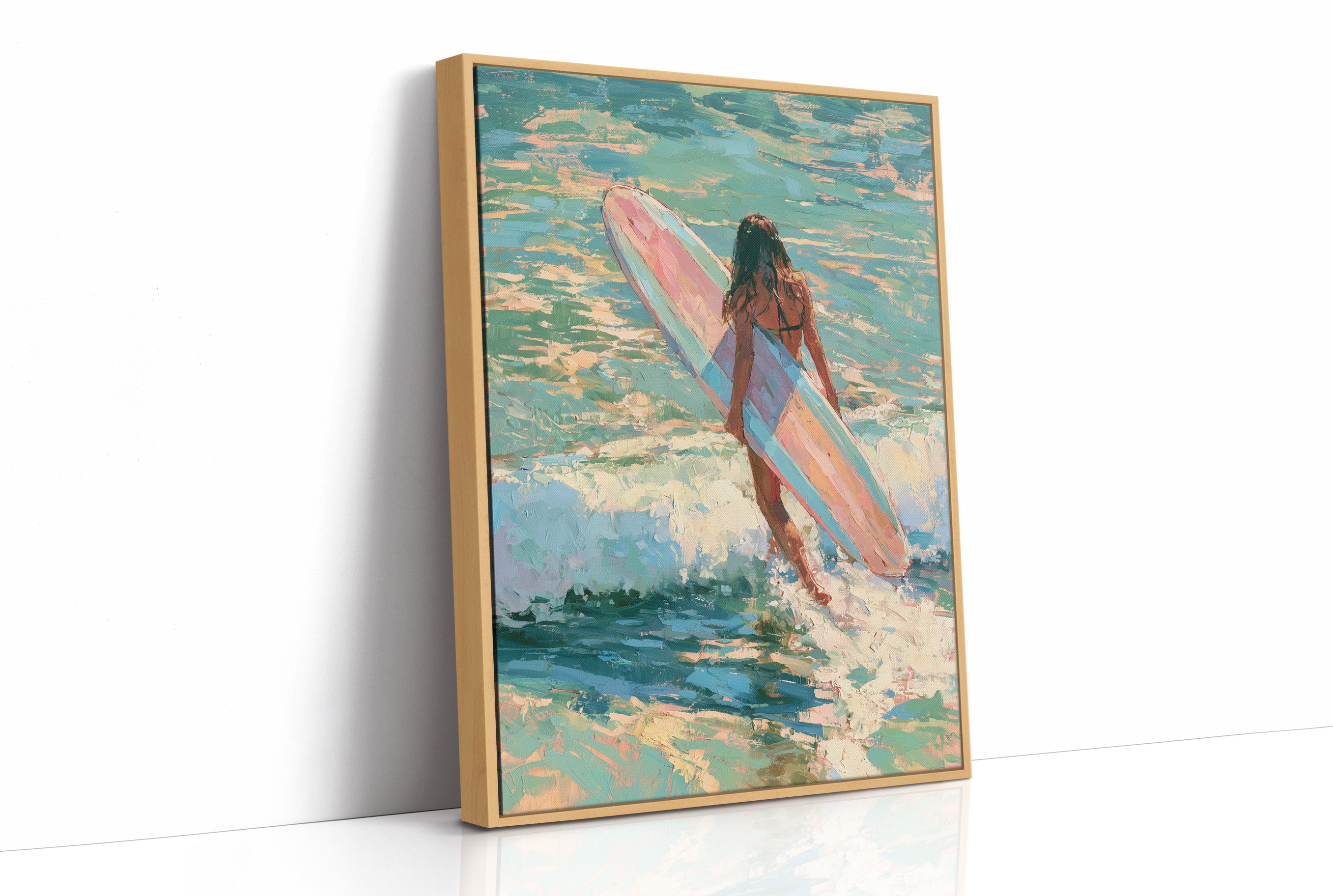 Into the Turquoise Surf