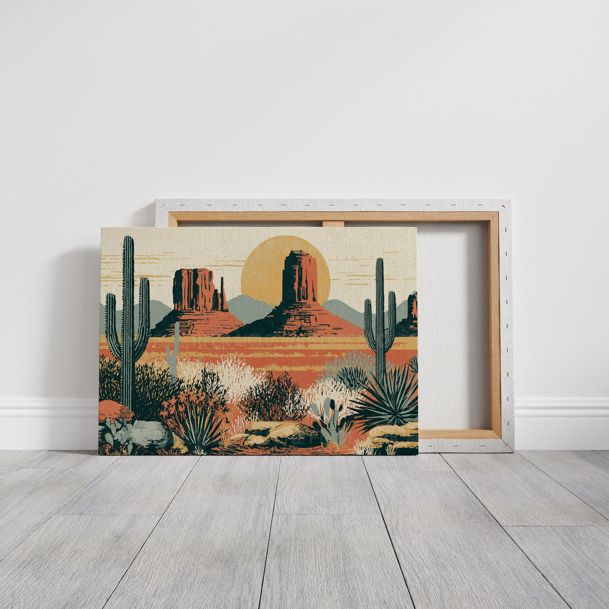 Desert Buttes at Golden Hour