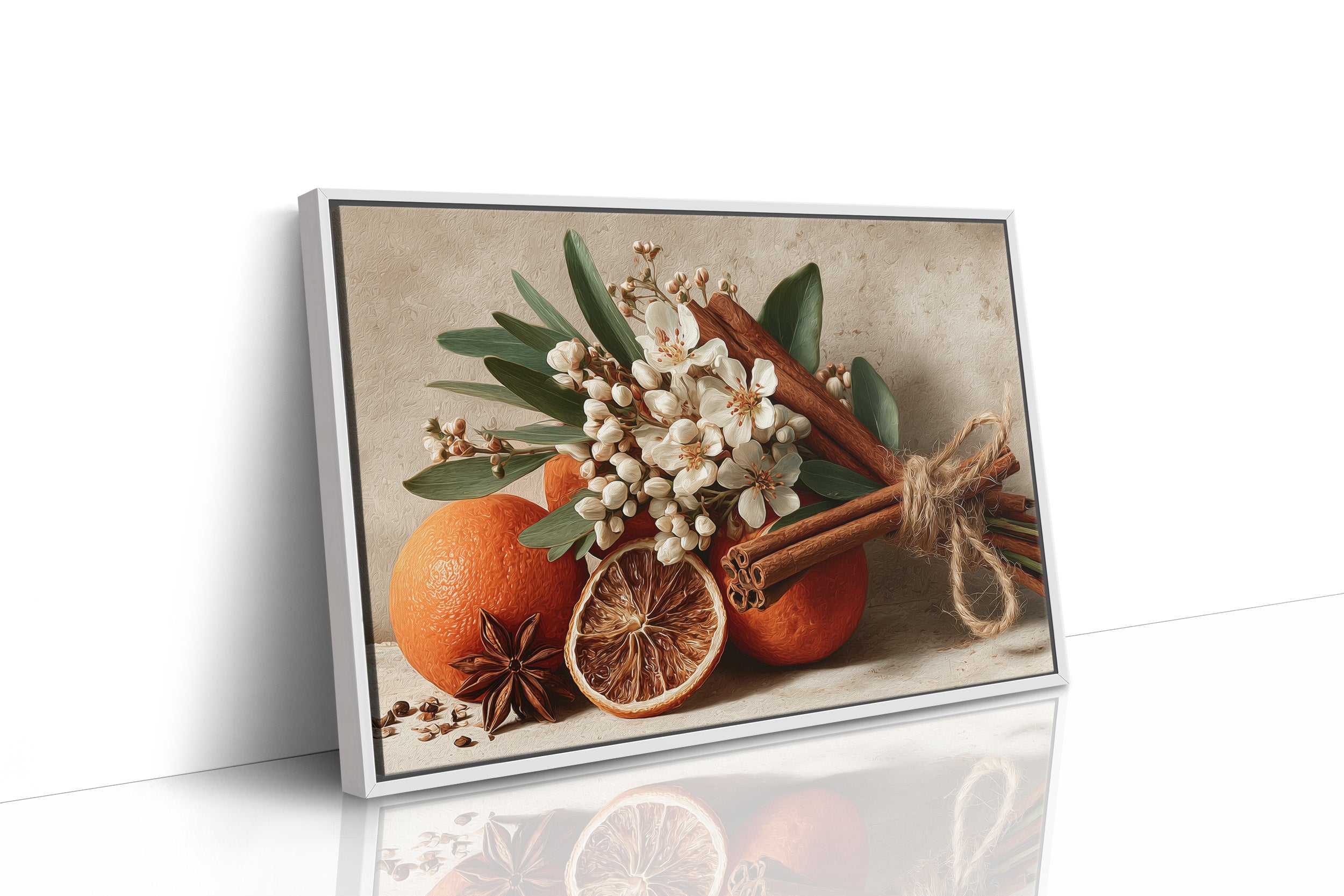 Cinnamon Sticks and Orange Blossom
