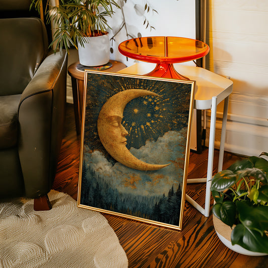 The Moon's Silent Serenade