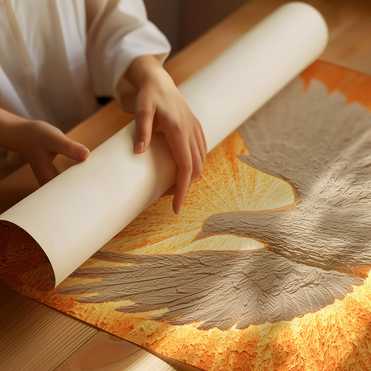 Radiant Dove Holy Spirit Print