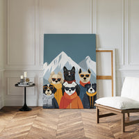 Mountain Dogs Rock Their Alps Ski