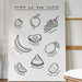Sweet Virtues Grow In Simple Lines