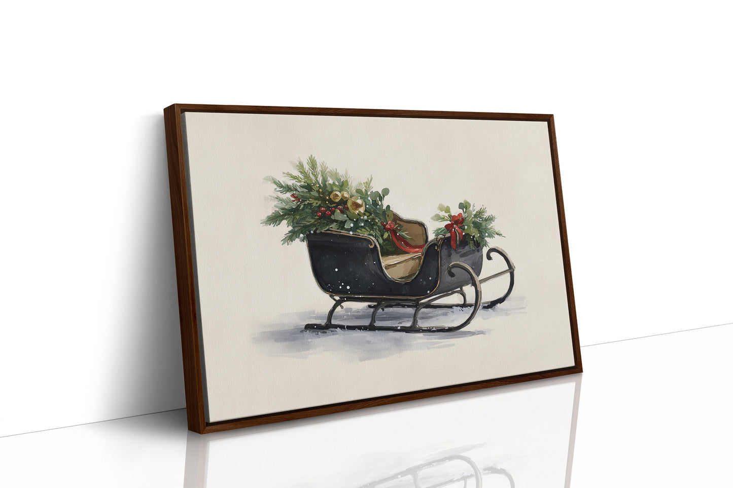 Winter's Sleigh Awaits First Snow