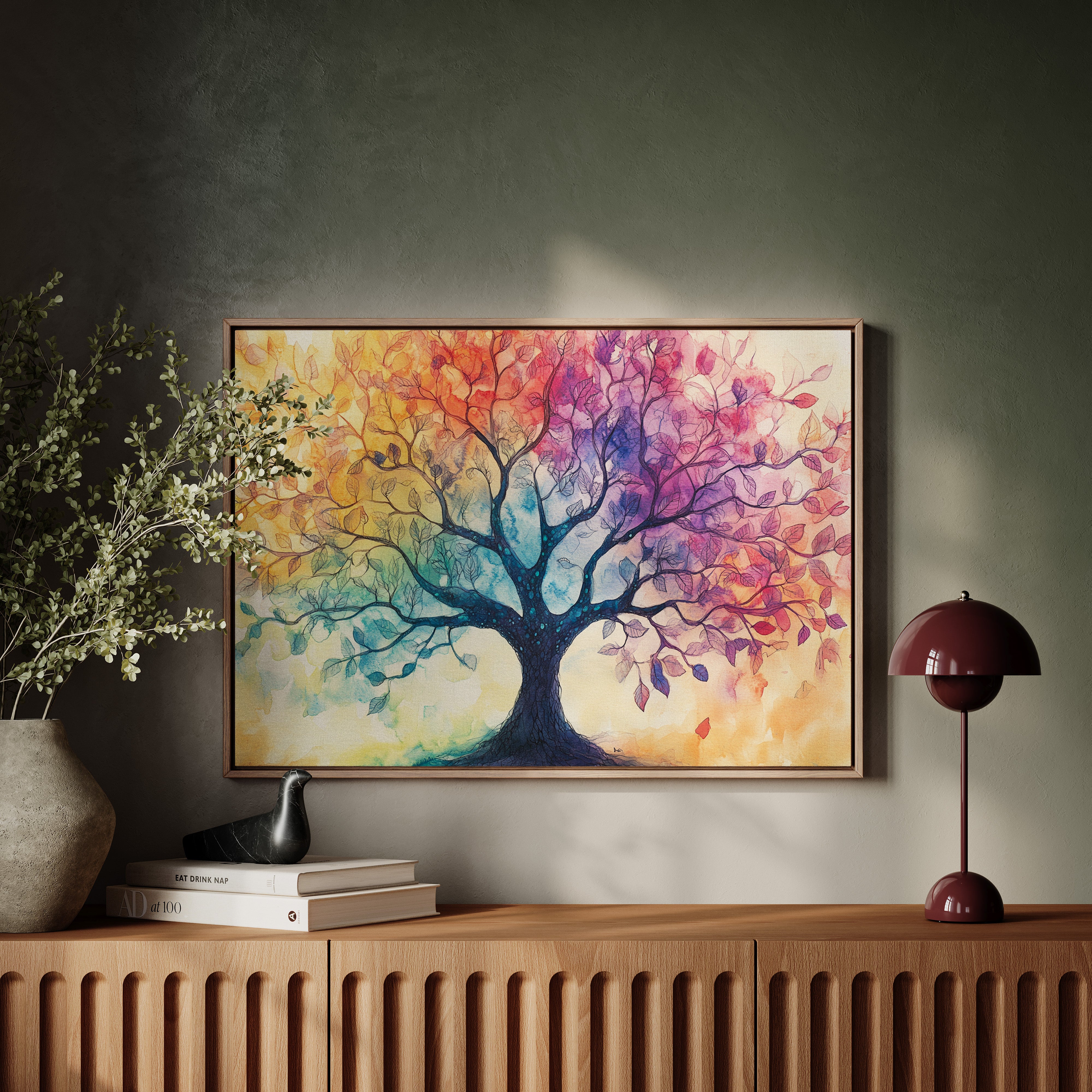 Seasons Dance Through Ancient Branches