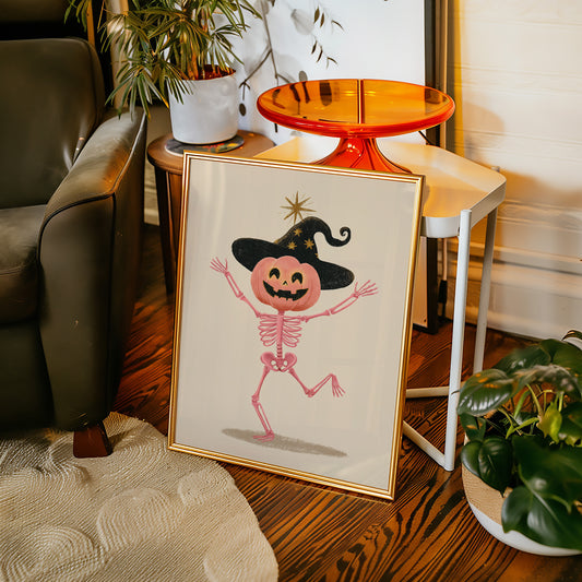 A Skeleton's Delightful Dance
