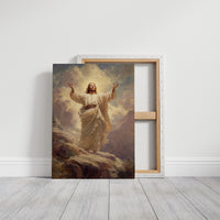 Faith Rests On Wooden Tables