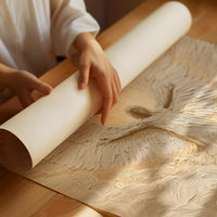 Ivory Textured Angel Ascending
