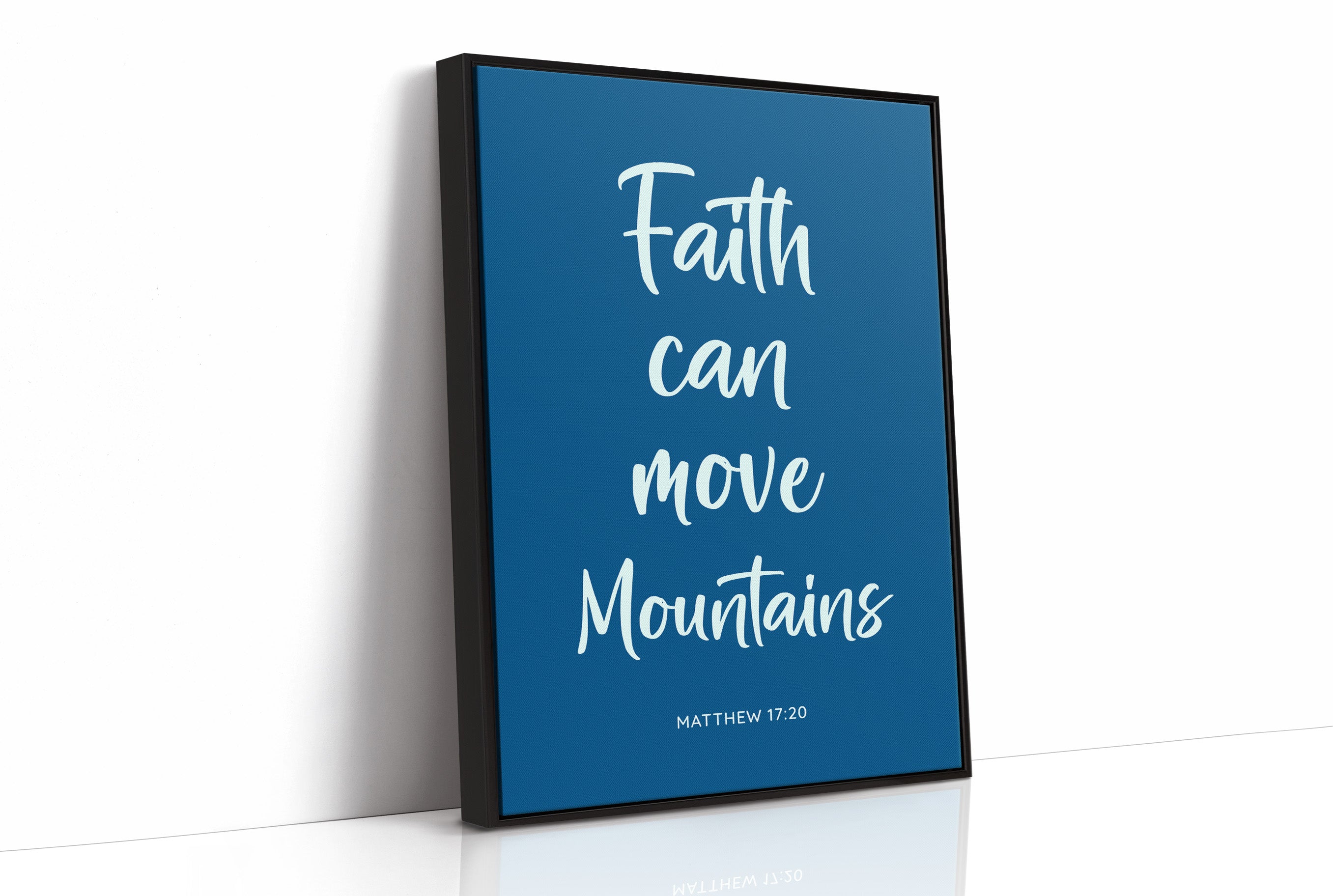 Belief Speaks In Ocean Blue