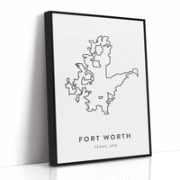 Fort Worth, Outlined