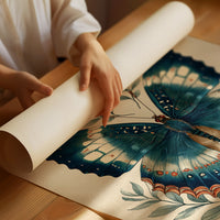 Wings Cradled by Nature's Embrace