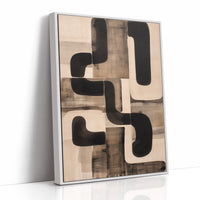 Modern Paths Cross In Neutral Light